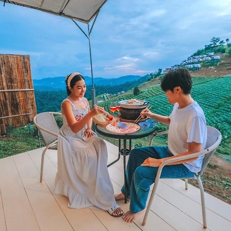 ภูวินคาเฟ่ โฮมสเตย์ Phuwin Cafe Homestay Mon Jam Exterior foto