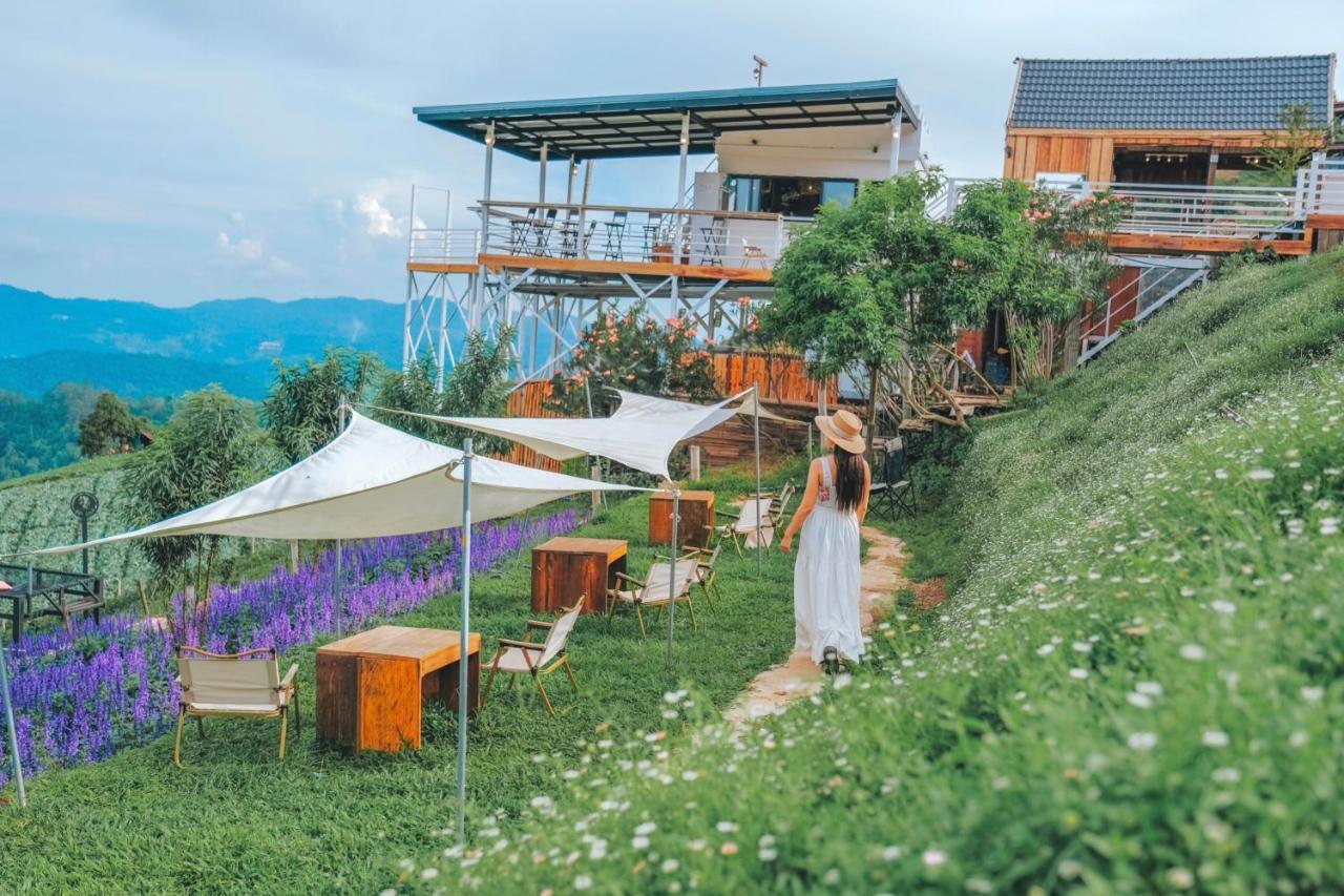 ภูวินคาเฟ่ โฮมสเตย์ Phuwin Cafe Homestay Mon Jam Exterior foto