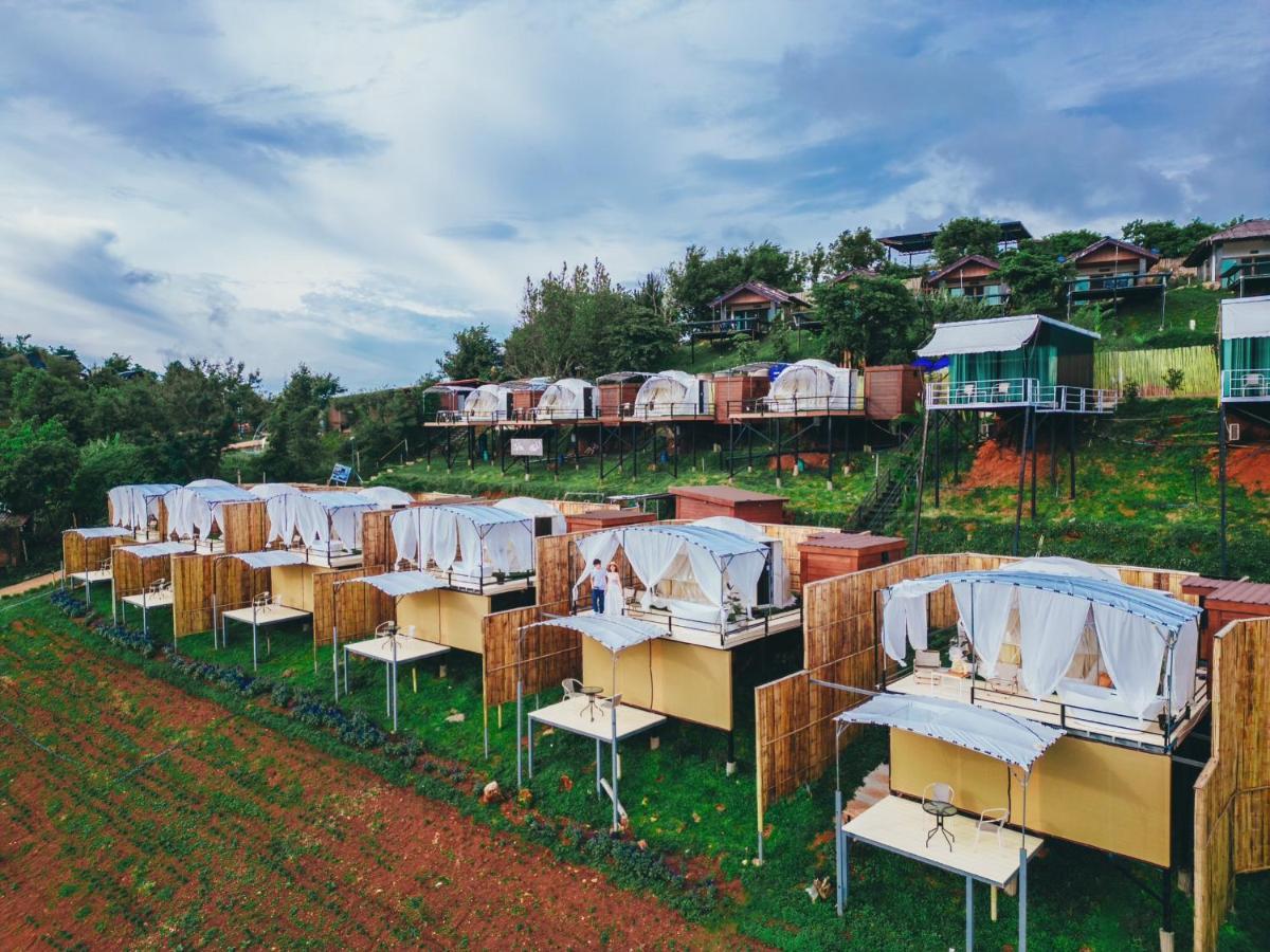 ภูวินคาเฟ่ โฮมสเตย์ Phuwin Cafe Homestay Mon Jam Exterior foto
